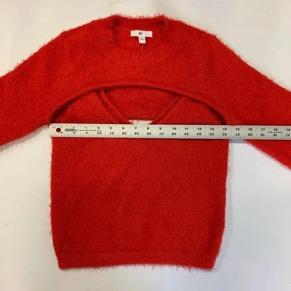 BP Women's Cozy Crop Shrug‎ & Tank Top In Red Chinoise Size XS NWT - Picture 8 of 10